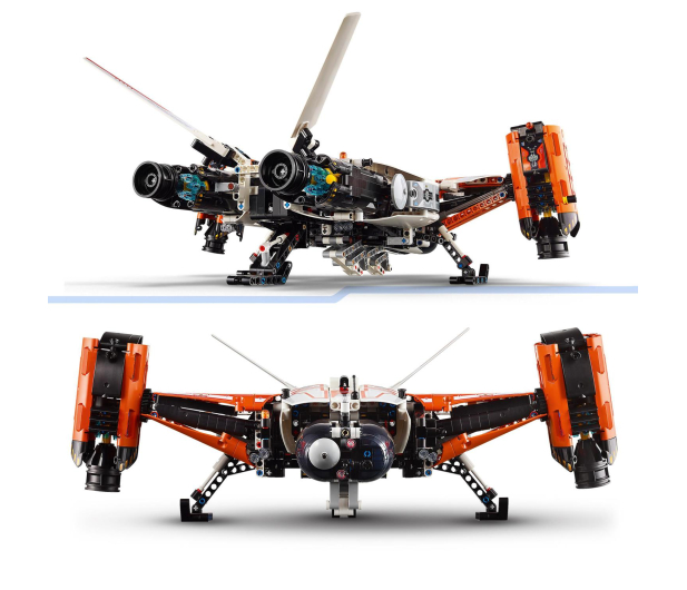 LEGO Technic 42181 Transportowy statek kosmiczny VTOL LT81 - 1220590 - zdjęcie 4